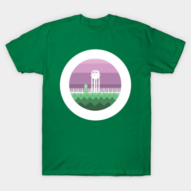 Ostium Skyline T-Shirt by The Ostium Network Merch Store